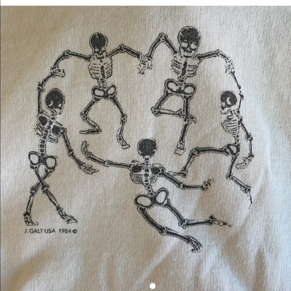Brandy Melville Dancing Skull Hoodie